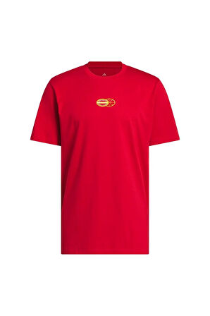 adidas Erkek  Kırmızı  T-shirt SUM NOVELTY T 1 JI7106