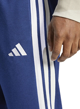 adidas JD1878 M 3S FT TC PT Lacivert Lastikli Bel Regular Fit Düz Erkek Eşofman Altı