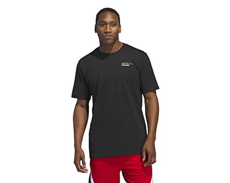 adidas Sum Photo T Erkek Basketbol Tişörtü JI7121 Siyah
