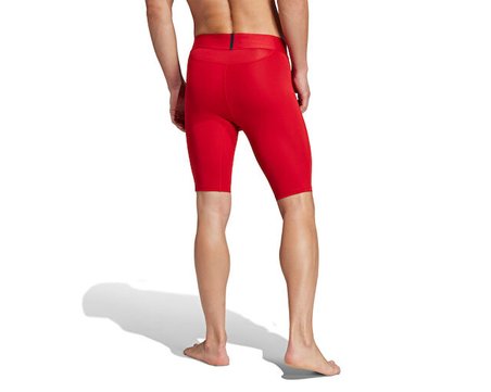 Adidas TECHFIT SHRT TIGHT M Erkek Antrenman Kısa Tayt JP1464 Kırmızı