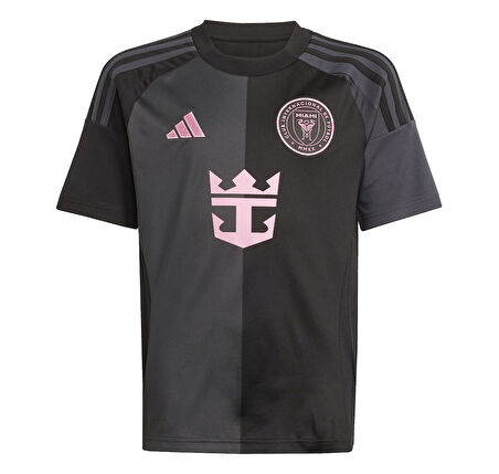 JI6820-C adidas Inter Miami Cf 25-26 Messi  Deplasman çocuk Forma Siyah