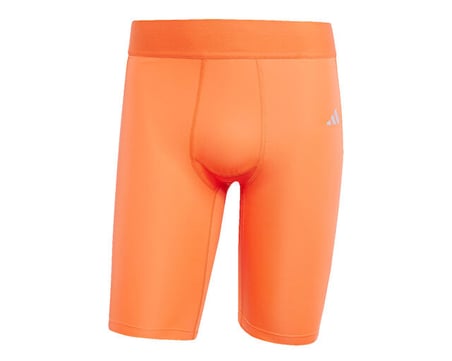 Adidas TECHFIT SHRT TIGHT M Erkek Antrenman Kısa Tayt JM0651 Turuncu