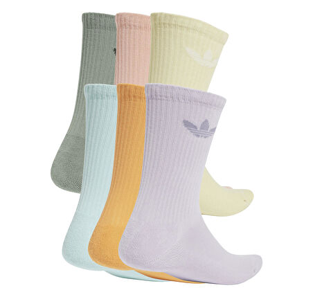 JI9505-U adidas Tr Crew S 6P çorap Mor