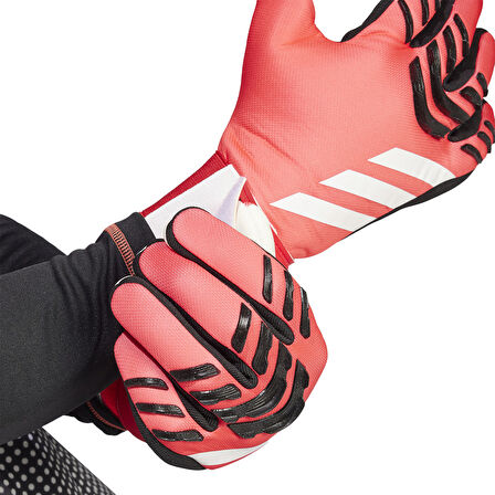 Predator League Unisex Kırmızı Kaleci Eldiveni JH3819