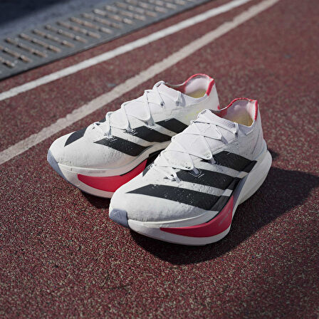 Adizero Prime X3 Strung Erkek Beyaz Koşu Ayakkabısı JR2597