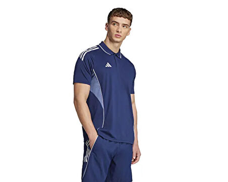adidas Tiro25C Erkek Futbol Polo Yaka Tişört JY1811 Lacivert