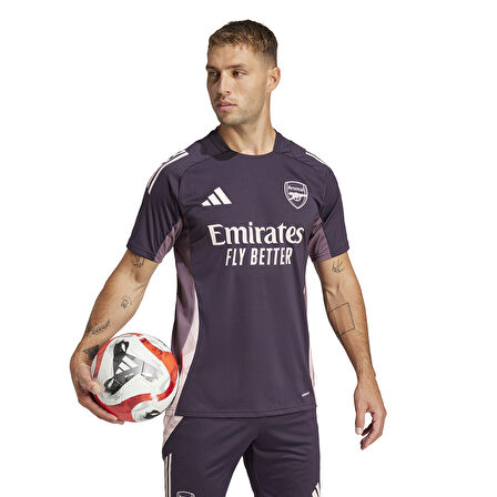 Arsenal Tiro 24 Erkek Mor Futbol Forma JF2915