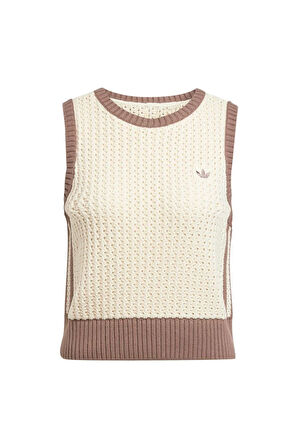 adidas Beyaz Kadın   Yelek KNITTED VEST JD0904