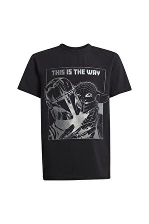 adidas Siyah Çocuk   T-Shirt J SW MNDO GFX T JD4547