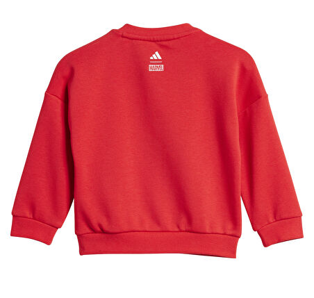 JF3630-B adidas I Mrvl Sm Jog Bebek Eşofman Takımı Kırmızı