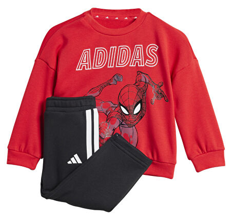 JF3630-B adidas I Mrvl Sm Jog Bebek Eşofman Takımı Kırmızı