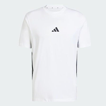 adidas M 3S SJ T Beyaz Erkek Sporcu Tişört JE6388