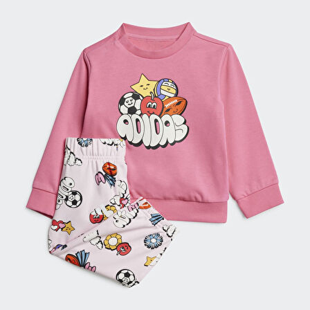 adidas JD0061 I FUN AOP JOG Çocuk Eşofman Takımı
