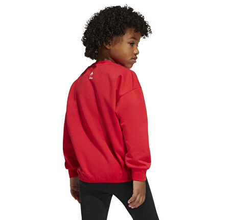 JF3640-C adidas X Disney Mickey Mouse &amp;Ccedil;ocuk Sweatshirt Kırmızı