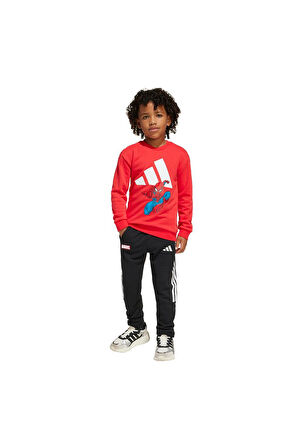 adidas Çocuk  Kırmızı  BEBEK ESOFMAN TAKIMI LK MRVL SM JOG JN6102