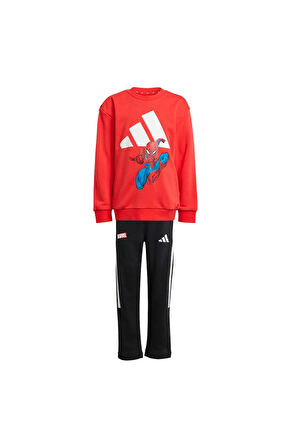 adidas Çocuk  Kırmızı  BEBEK ESOFMAN TAKIMI LK MRVL SM JOG JN6102
