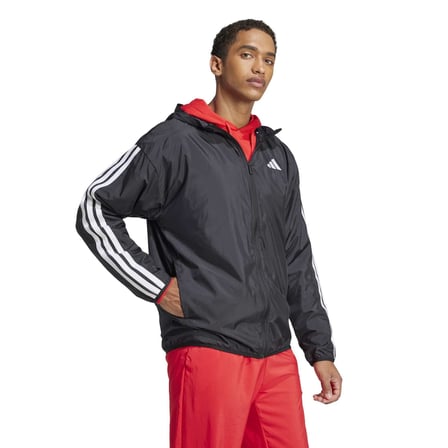 JE6325-E adidas M 3S Wb Erkek Yağmurluk-Rüzgarlık Siyah