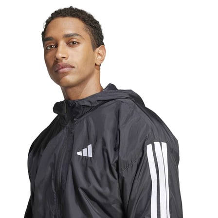 JE6325-E adidas M 3S Wb Erkek Yağmurluk-Rüzgarlık Siyah