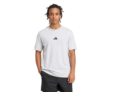 Adidas M Sl Sj T Erkek Günlük Tişört JF1100 Gri