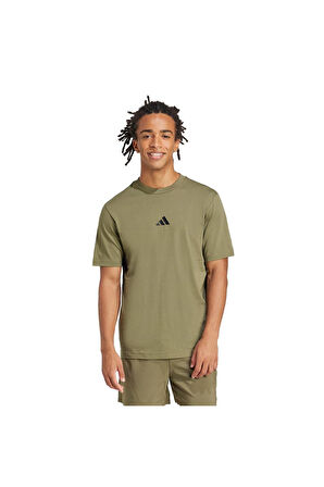 adidas Erkek  Yeşil  T-shirt M SL SJ T JF1097