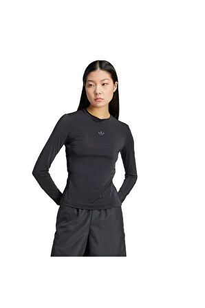 adidas Kadın  Siyah  Sweatshirt SHEER 3S LS JC5075