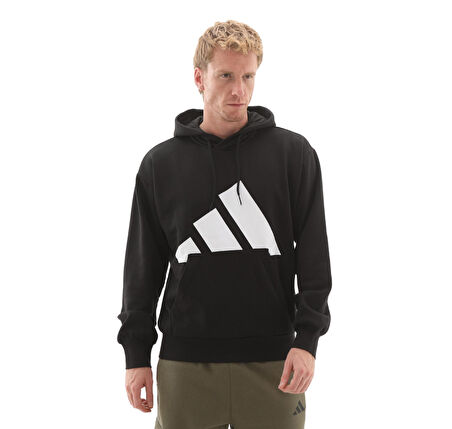 IN6159-E adidas M Bl Fl Hd Erkek Sweatshirt Siyah