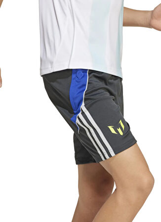 adidas Lastikli Bel Normal Gri Erkek Çocuk Şort JI5458-MESSI SHORT Y