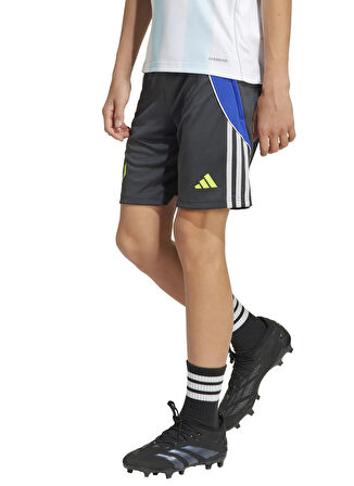adidas Lastikli Bel Normal Gri Erkek Çocuk Şort JI5458-MESSI SHORT Y