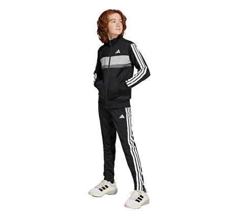 JY0509-C adidas J 3S Tıberıo Ts &amp;Ccedil;ocuk Eşofman Takımı Siyah