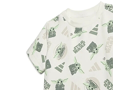 adidas  I Sw Mndo T Set Bebek Günlük Eşofman Takımı JF3628 Yeşil