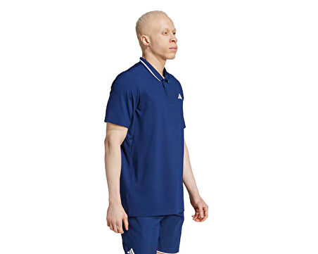 adidas Club Pique Polo Erkek Tenis Polo Tişört JF8425 Lacivert