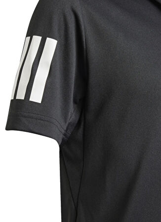 adidas Düz Siyah Erkek Çocuk T-Shirt JI9263 B CLUB 3S POLO