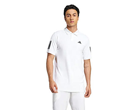 adidas Club 3Str Polo Erkek Tenis Polo Tişörtü JE0412 Mavi