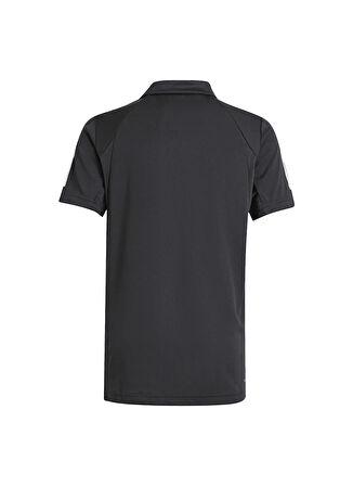 adidas Düz Siyah Erkek Çocuk T-Shirt JI9263 B CLUB 3S POLO