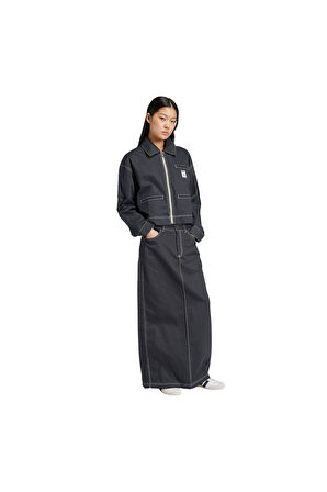 adidas Kadın  Gri 274 AOP CROP JACKET JJ3141