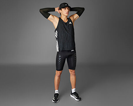 adidas Adizero Snglt M Erkek Koşu Atleti JN0298 Siyah