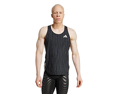 adidas Adizero Snglt M Erkek Koşu Atleti JN0298 Siyah