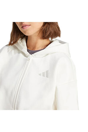 adidas Kadın  Beyaz  Ceket W ALL SZN FZ HD JD4689