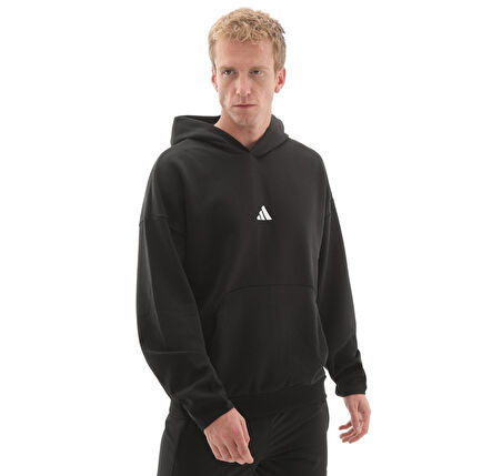 JD4954-E adidas M Fı Sl Hd Erkek Sweatshirt Siyah