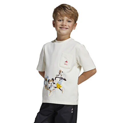 JF3642-C adidas X Disney Mickey Mouse &amp;Ccedil;ocuk T-Shirt Beyaz