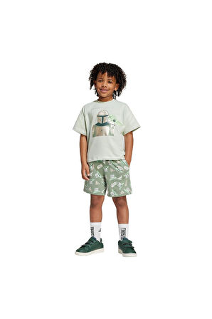 adidas Çocuk  Yeşil  BEBEK ESOFMAN TAKIMI LK SW MNDO TSET JF3648