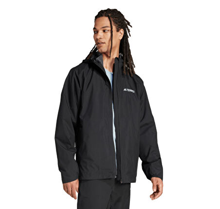JM8697-E adidas Mt Ess 3In1 J Erkek Yağmurluk-R&amp;uuml;zgarlık Siyah