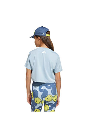 adidas Çocuk  Mavi  T-Shirt G SMI TEE JJ3079