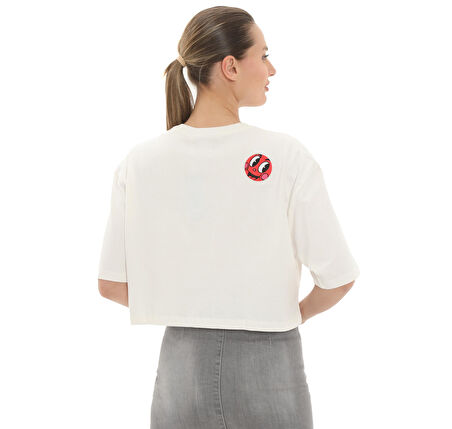 JC8334-K adidas Nelson T-Shirt Kadın T-Shirt Beyaz