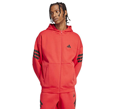 JI8779-E adidas M Fı 3S Fz Erkek Ceket Kırmızı