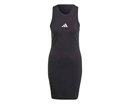 adidas  W Fi Sl Dress Kadın Günlük Elbise JE0199 Siyah