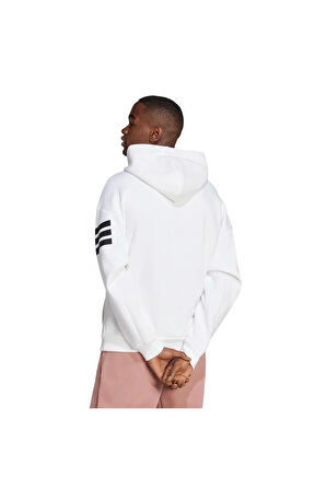 adidas Erkek  Beyaz  HOODY M FI 3S HD JD4859