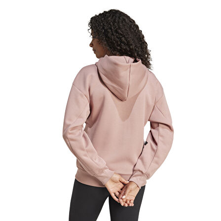 W Fi 3S Kadın Pembe Günlük Stil Sweatshirt JE0177