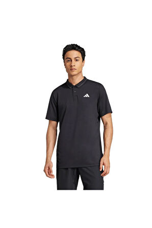 adidas Erkek  Siyah  Polo T-shirt CLUB PIQUE POLO JF8424