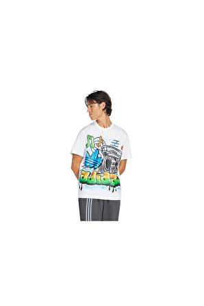 adidas Erkek Q12 TS STREET A  T-shirt JD0676